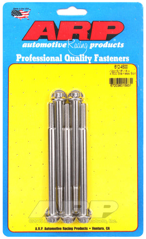 ARP 612-4500 5/16-18 X 4.500 12PT SS Bolts