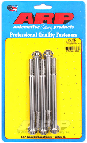 ARP 613-4750 3/8-16 X 4.750 12PT SS Bolts