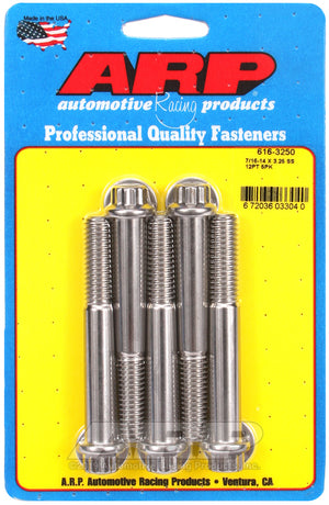 ARP 616-3250 7/16-14 X 3.250 12PT SS Bolts