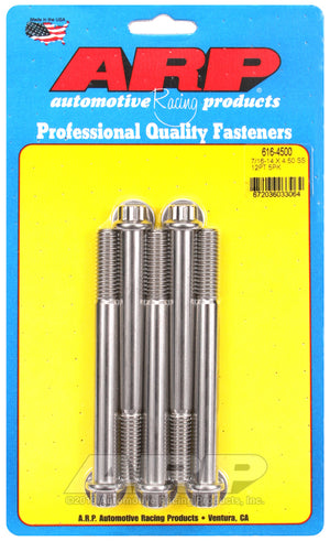 ARP 616-4500 7/16-14 X 4.500 12PT SS Bolts