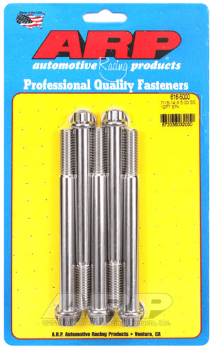 ARP 616-5000 7/16-14 X 5.000 12PT SS Bolts