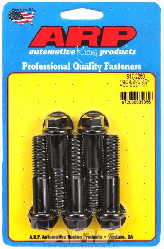 ARP 617-2250 1/2-13 X 2.250 Hex Black Oxide Bolts