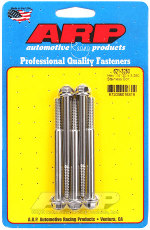 ARP 621-3250 1/4-20 X 3.250 Hex SS Bolts