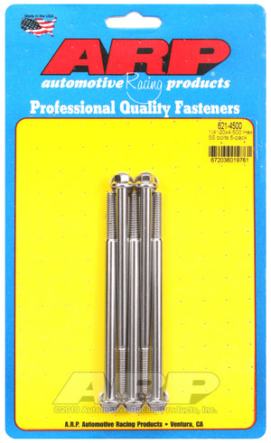 ARP 621-4500 1/4-20 X 4.500 Hex SS Bolts