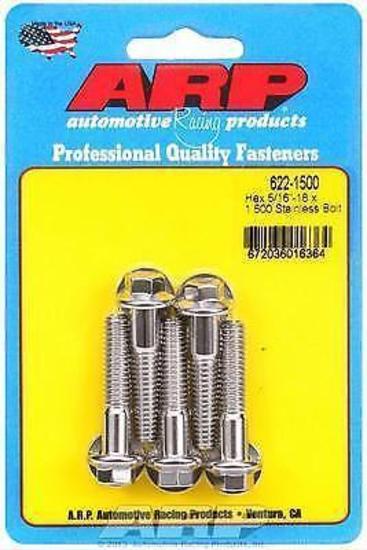 ARP Fasteners ARP622-1500 622-1500 5/16-18 X 1.500 Hex SS Bolts