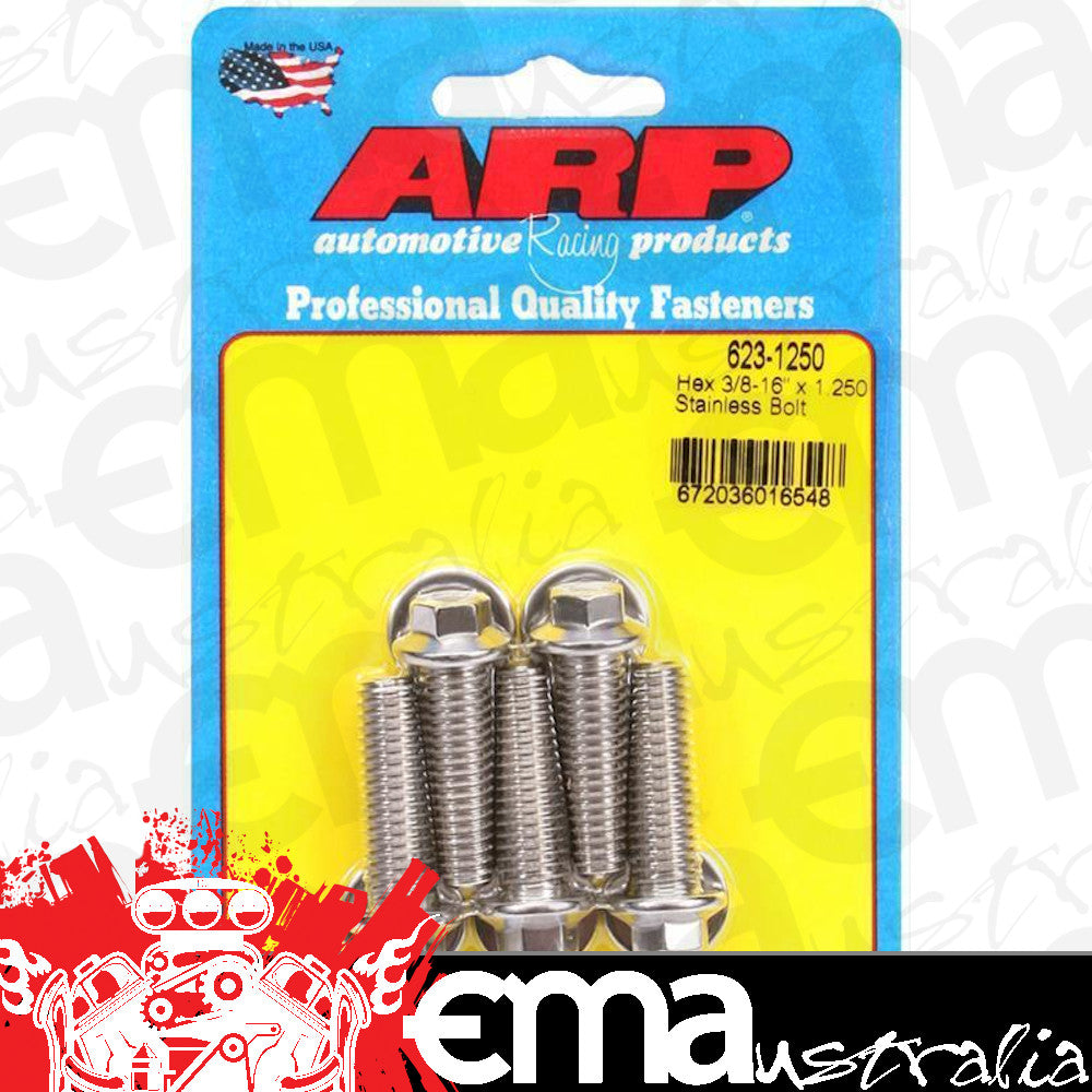 ARP 623-1250 3/8-16 X 1.250 Hex SS Bolts