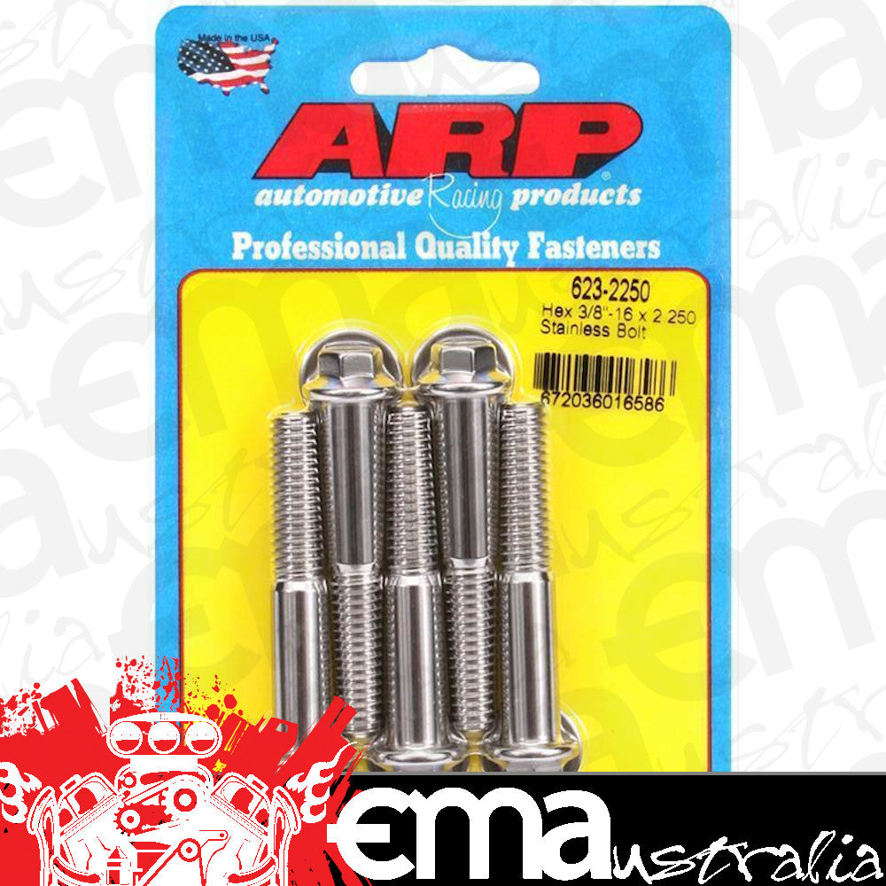 ARP Fasteners ARP623-2250 623-2250 3/8-16 X 2.250 Hex SS Bolts