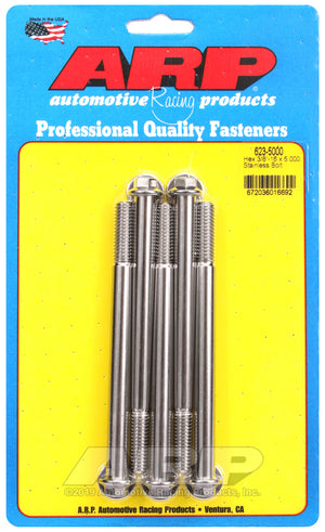 ARP 623-5000 3/8-16 X 5.000 Hex SS Bolts