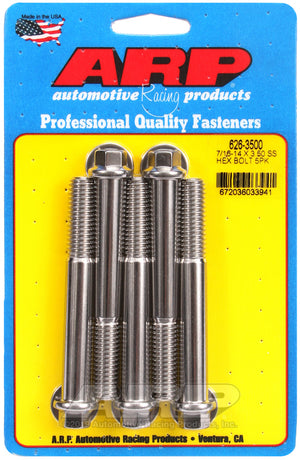 ARP 626-3500 7/16-14 X 3.500 Hex SS Bolts