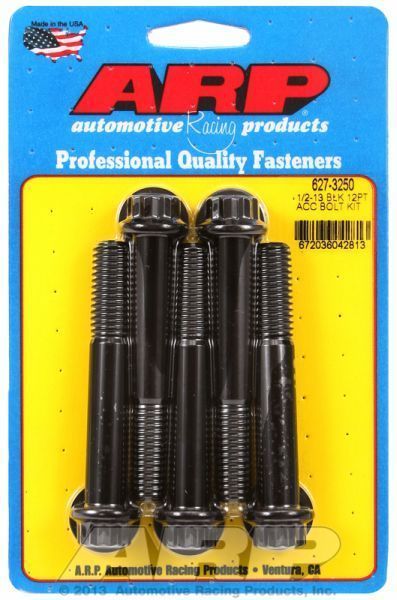 ARP 627-3250 1/2-13 X 3.250 12PT Black Oxide Bolts