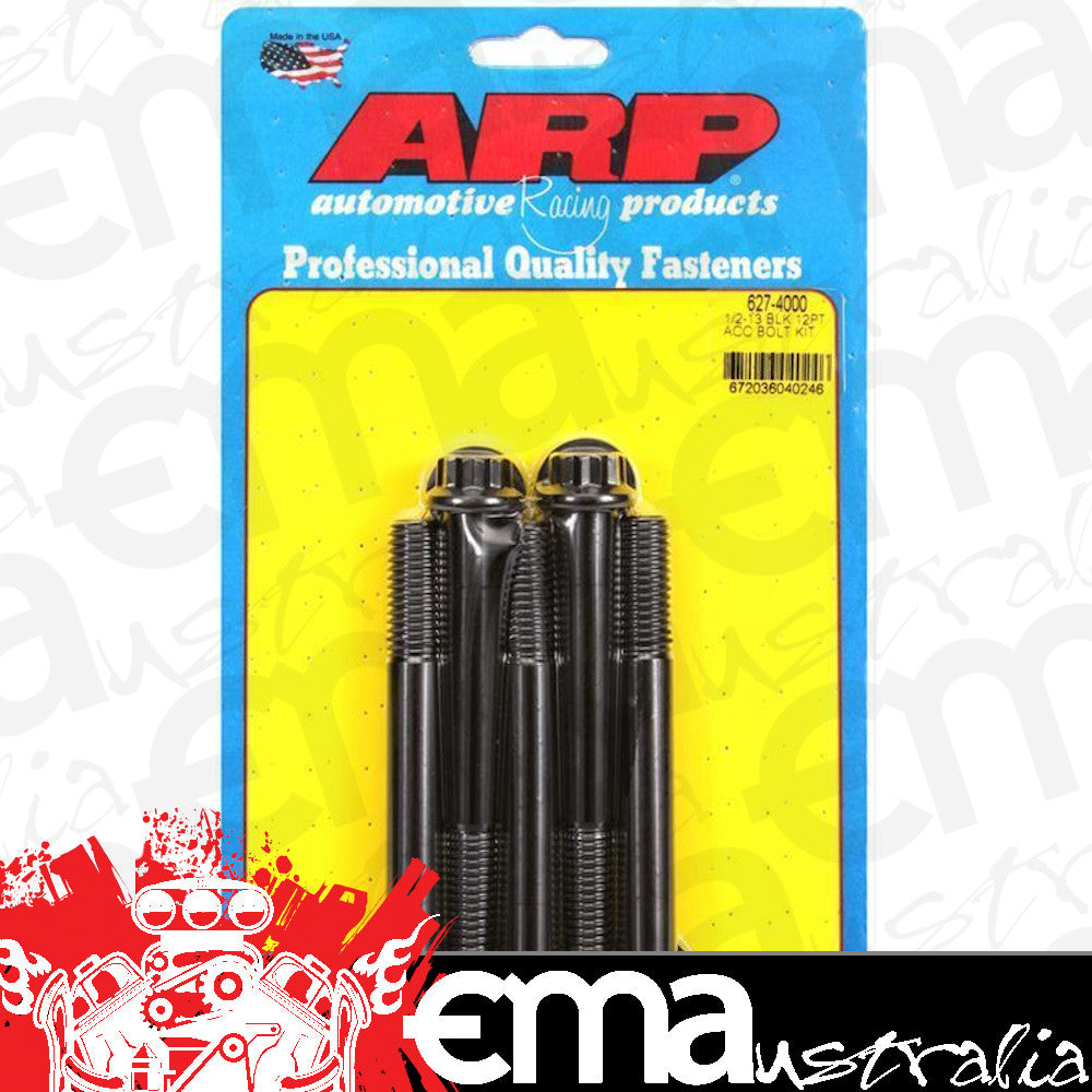 ARP 627-4000 1/2-13 X 4.000 12PT Black Oxide Bolts