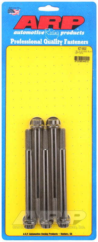 ARP 627-5500 1/2-13 X 5.500 12PT Black Oxide Bolts