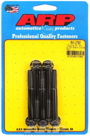 ARP 641-2750 5/16-18 X 2.750 12PT Black Oxide Bolts