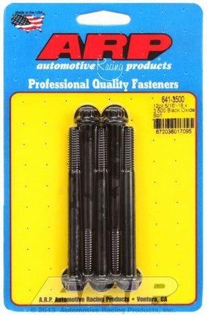 ARP 641-3500 5/16-18 X 3.500 12PT Black Oxide Bolts