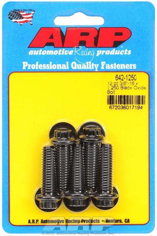 ARP 642-1500 3/8-16 X 1.500 12PT Black Oxide Bolts