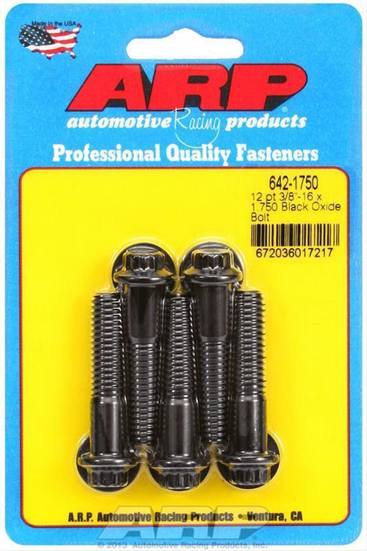 ARP 642-1750 3/8-16 X 1.750 12PT Black Oxide Bolts