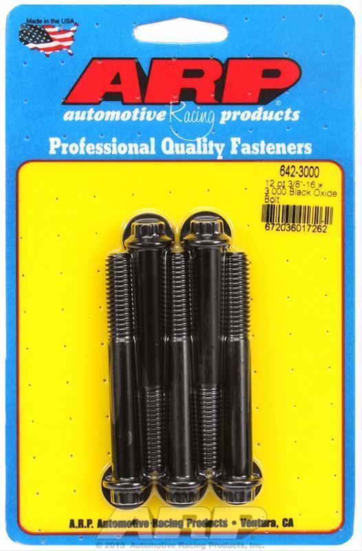 ARP 642-3000 3/8-16 X 3.000 12PT Black Oxide Bolts