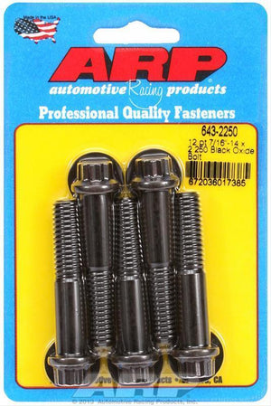 ARP 643-2250 7/16-14 X 2.250 12PT Black Oxide Bolts