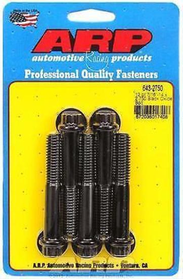 ARP Fasteners ARP643-2750 643-2750 7/16-14 X 2.750 12PT Black Oxide Bolts