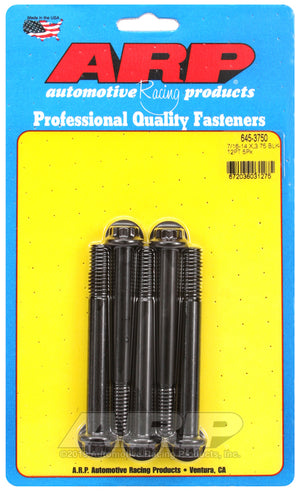 ARP 645-3750 7/16-14 X 3.750 12PT 1/2 Wrenching Black Oxide Bolts