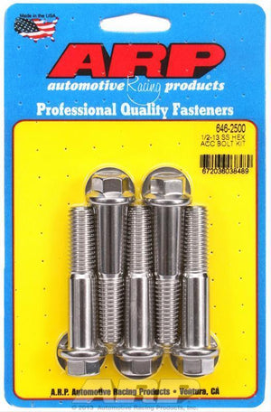 ARP 646-2500 1/2-13 X 2.500 Hex SS Bolts