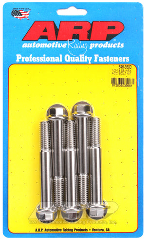 ARP 646-3500 1/2-13 X 3.500 Hex SS Bolts