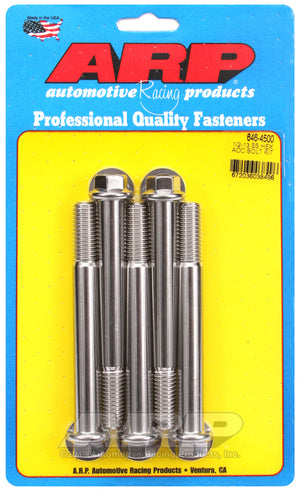 ARP 646-4500 1/2-13 X 4.500 Hex SS Bolts