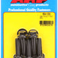 ARP 654-1250 3/8-16 X 1.250 Hex 7/16 Wrenching Black Oxide Bolts