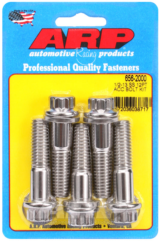 ARP 656-2000 1/2-13 X 2.000 12PT SS Bolts