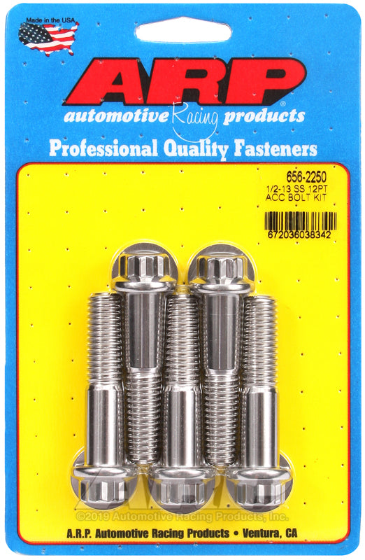 ARP 656-2250 1/2-13 X 2.250 12PT SS Bolts