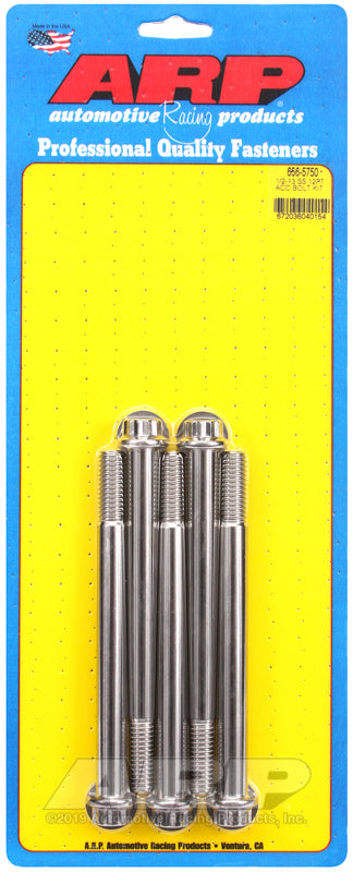 ARP 656-5750 1/2-13 X 5.750 12PT SS Bolts