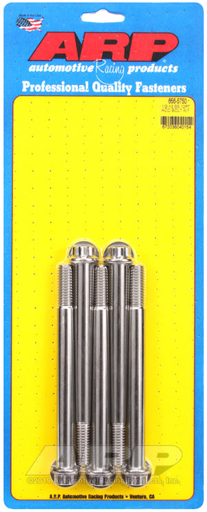 ARP 656-5750 1/2-13 X 5.750 12PT SS Bolts
