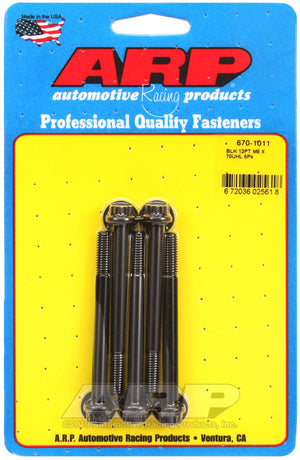 ARP 670-1011 M6 X 1.00 X 70 12PT Black Oxide Bolts