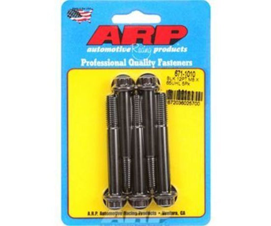ARP Fasteners ARP671-1003 671-1003 M8 X 1.25 X 30 12PT Black Oxide Bolts