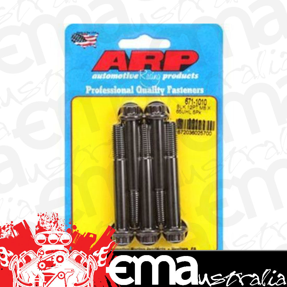 ARP 673-1011 M10 X 1.25 X 90 12PT Black Oxide Bolts