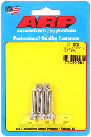 ARP 701-1000 10-24 X 1.000 12PT SS Bolts