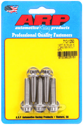 ARP Fasteners ARP712-1250 712-1250 5/16-24 X 1.250 12PT SS Bolts