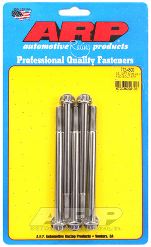 ARP Fasteners ARP712-4500 712-4500 5/16-24 X 4.500 12PT SS Bolts