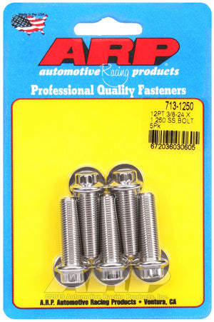 ARP 713-1250 3/8-24 X 1.250 12PT SS Bolts