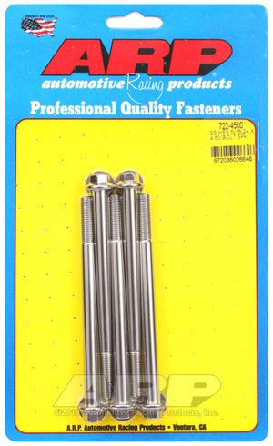 ARP 722-4500 5/16-24 X 4.500 Hex SS Bolts