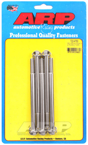 ARP 722-4750 5/16-24 X 4.750 Hex SS Bolts