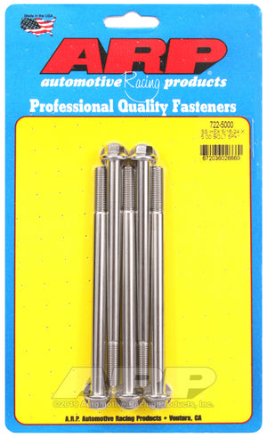ARP 722-5000 5/16-24 X 5.000 Hex SS Bolts