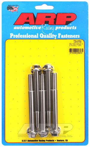 ARP 725-3750 3/8-24 X 3.750 Hex 7/16 Wrenching SS Bolts