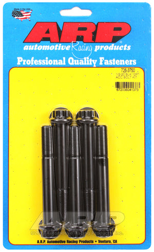 ARP Fasteners ARP726-3750 726-3750 1/2-20 X 3.750 12PT Black Oxide Bolts
