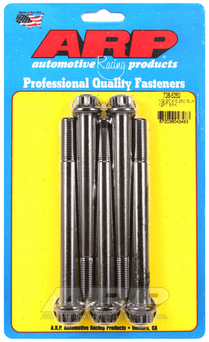 ARP 726-5250 1/2-20 X 5.250 12PT Black Oxide Bolts
