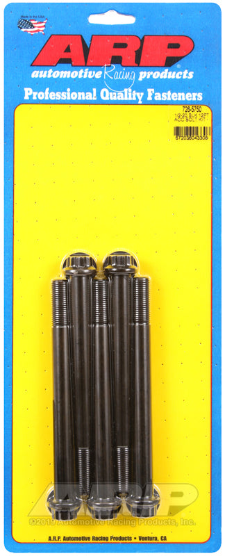 ARP 726-5750 1/2-20 X 5.750 12PT Black Oxide Bolts