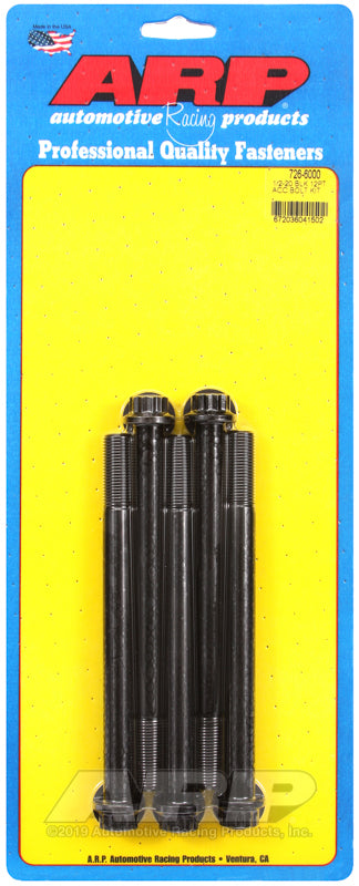 ARP 726-6000 1/2-20 X 6.000 12PT Black Oxide Bolts