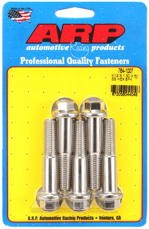 ARP 764-1007 M12 X 1.50 X 60 Hex SS Bolts