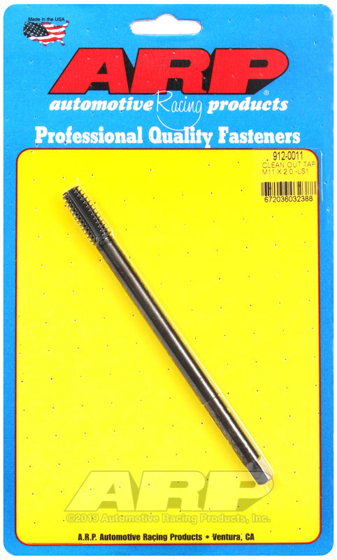 ARP 912-0011 M11 X 2.00 Oal 6" LSi Thread Cleaning Tap