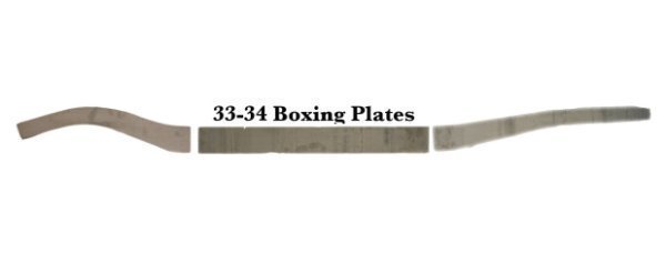 American Stamping Corporation ASC20334 1933-34 Ford Frame Rail Boxing Plate 10 Gauge